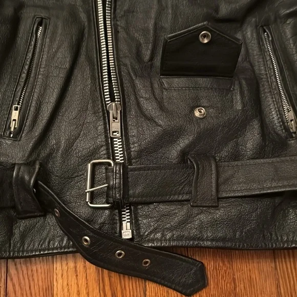80’s London Leatherwear Vintage Genuine Leather Jacket - Picture 6 of 15
